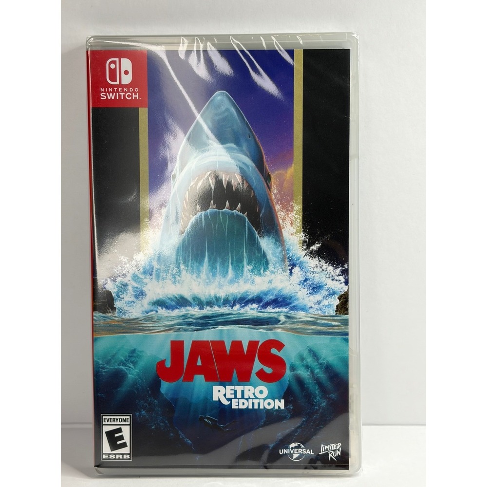 Jaws Retro Edition Nintendo Switch - Limited Run Games - New Sealed